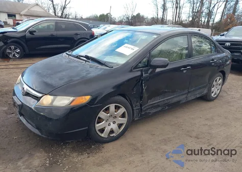 2006 Honda Civic Lx from USA, damaged, VIN 1HGFA16546L049341
